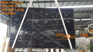 Nero Marquina/Black Marquina/Chinese Black Marble Slabs and Tiles/China Stone Marble Floor Covering Slabs
