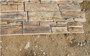 Back Concrete Ledge Stone,Concrete Cultured Stone,Slate Wall Panels/Cladding