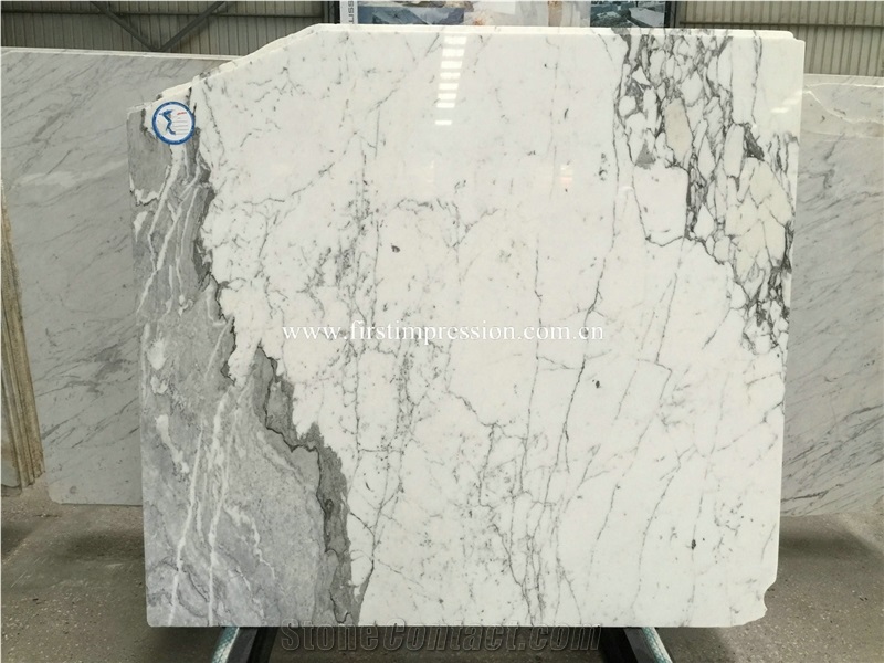 Arabescato Carrara Marble Slabs & Tiles/ Italy White Marble/ Statuario White Marble/ Snowflake White/ Bianco Statuario Venato Big Slabs