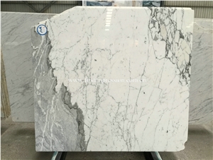 Arabescato Carrara Marble Slabs & Tiles/ Italy White Marble/ Statuario White Marble/ Snowflake White/ Bianco Statuario Venato Big Slabs