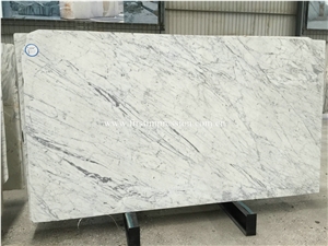 High Quality Bianco Statuario Venato Marble Slabs & Tiles/ Statuario White Marble/ Snowflake White/ Snowflake White/ Arabescato Corchia Tiles