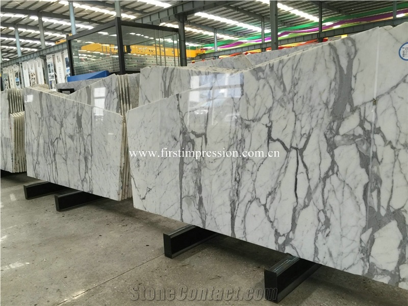 Hot Sale Statuario White Marble/ Book Matched Statuario Venato Marble Slabs/ Italy White Marble Slabs for Countertops/ Wall Tiles/ Flooring Tiles