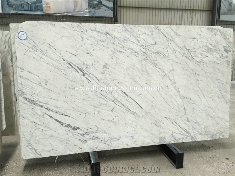 New Polished Bianco Statuario Venato Marble Slabs & Tiles/ Statuario White Marble/ Snowflake White/ Snowflake White/ Arabescato Corchia Tiles