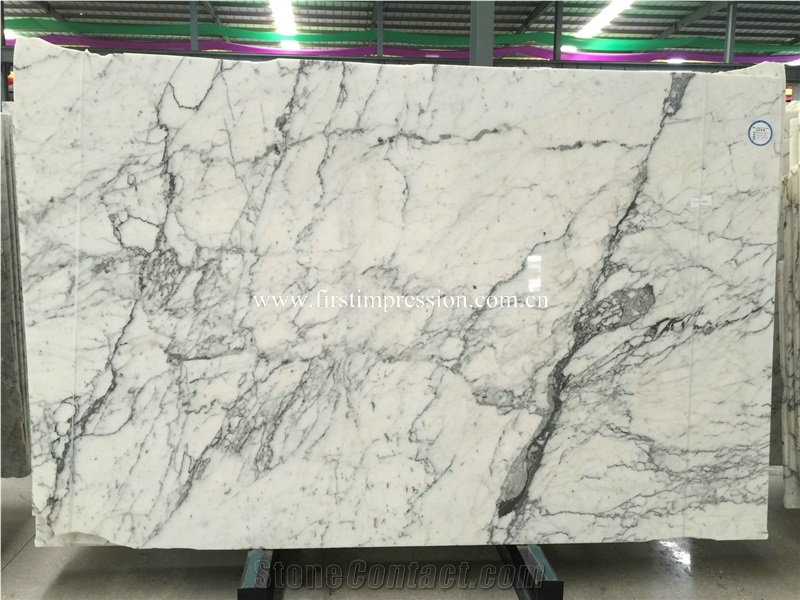 New Polished Statuario White Marble Slabs/ Italy White Marble Slabs/ Statuario Venato/ Italy Statuario Extra/ Statuario White Marble for Countertops