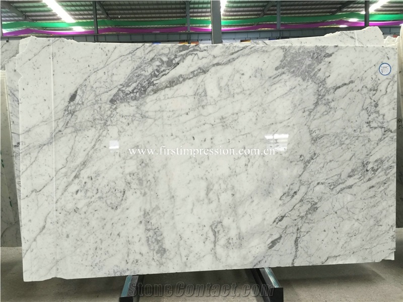 Statuario Venato White Marble/ Book Matched Statuario White Marble Slabs/ White Marble Slabs for Countertops/ Wall & Flooring Tiles