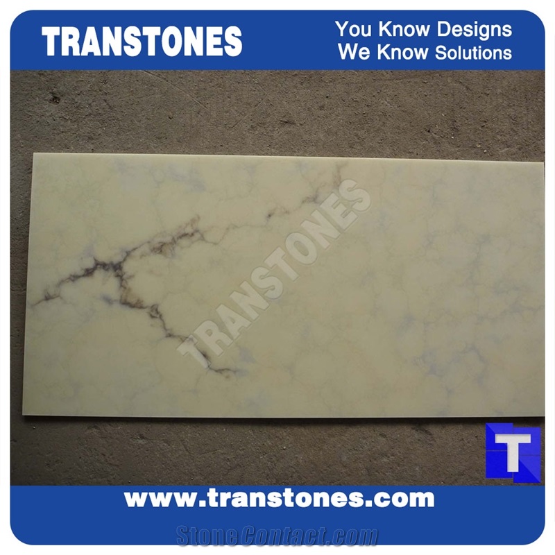 Alabaster Stone Panel Polished Surface Sheet for Hot Sale Reception Desk and Bar Counter Design
