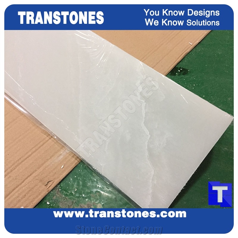 Artificial Marble Stone Slabs with Seamless Joint
