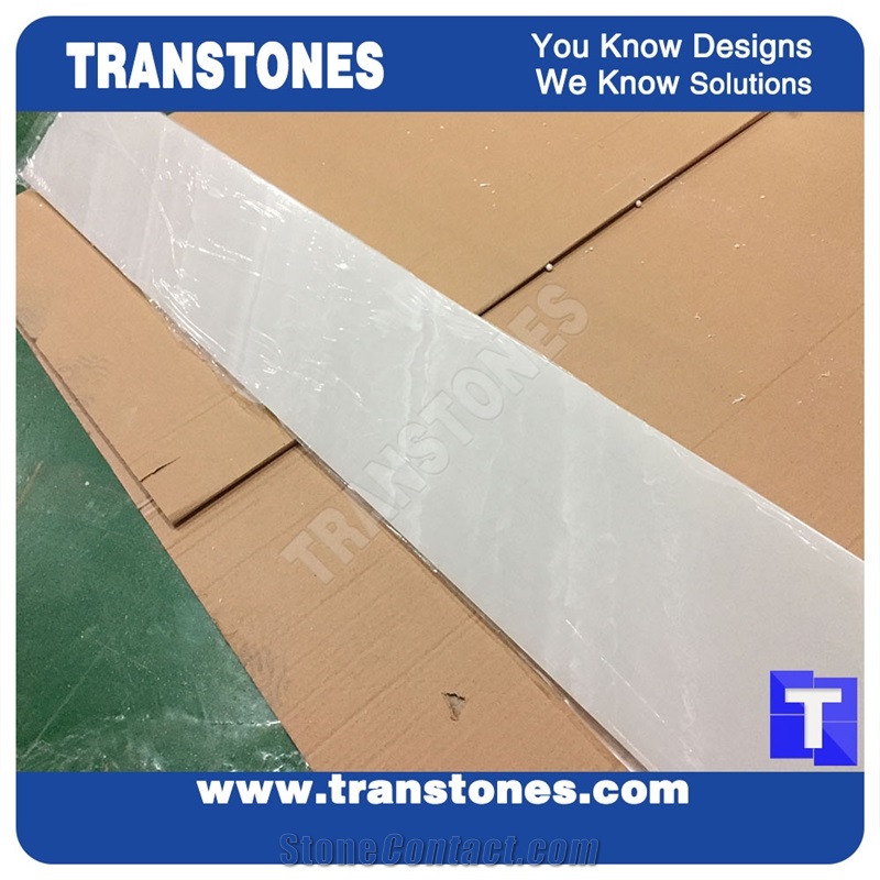 Artificial Marble Stone Slabs with Seamless Joint