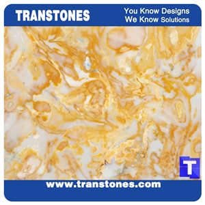 Artificial Onyx Stones Alabaster Resin Panel Colored Transparency Sheets for Wall Stone Panel Reception Desk