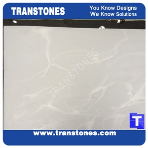 Engineered Onyx Translucent Stone for Wall Cladding and Flooring Tiles