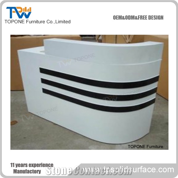 Factory Price Direct Artificial Marble Stone Curved Small