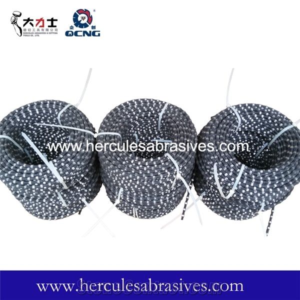 Stone Tool Diamond Wire Saw For Marble Quarrying