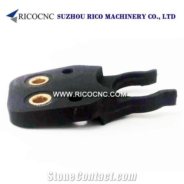 Black Hsk25e Tool Cradles, Cnc Machine Toolholder Forks, Atc Tool Grippers, Hsk25e Tool Clips for Cnc Router