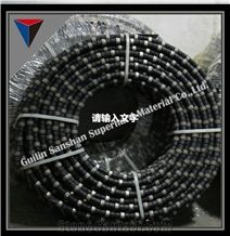 10.5mm/11mm/11.5mm/12mm Diamond Wire Saw Concrete Cutting Diamond Rope for Building or Wall Cement Pipe Cutting Reinforced Concrete Wire