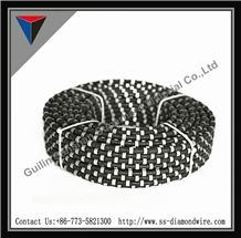 11mm/11.5mm Shaping Marble Rope Blocks Cutting Wire for Marble Cutting Stone Cutting Wire Saw for Marble Quarries Cutting