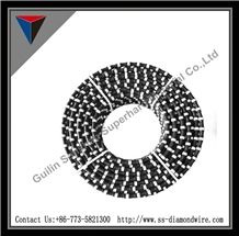 11mm Marble Cutters Dry Cutting Wet Cutting Marble Blocks Diamond Wire Saw for Marble Quarrying