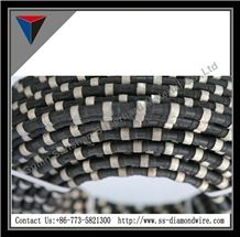 11mm Marble Cutters Dry Cutting Wet Cutting Marble Blocks Diamond Wire Saw for Marble Quarrying