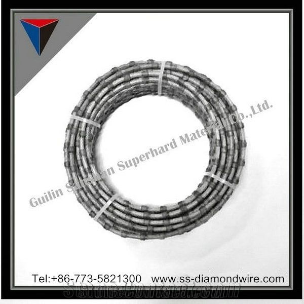 6.3mm/7.3mm/8.3mmdiamond Plastic Wire Saw Granite Stone Cutting Tools Diamond Rope for Granite Quarries Diamond Multi-Wire for Slabs Cutting