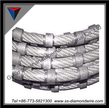 Diamond Plastic Wire Saw for Marble Companiess Quarry Cutting Tools