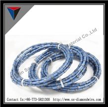 ￠9mm Diamond Plastic Wire Saw Plastic ,Diamond Wires for Profiling the Granites High Efficiency Granite Cutting Ropes, Diamond Cables, Diamond Tools