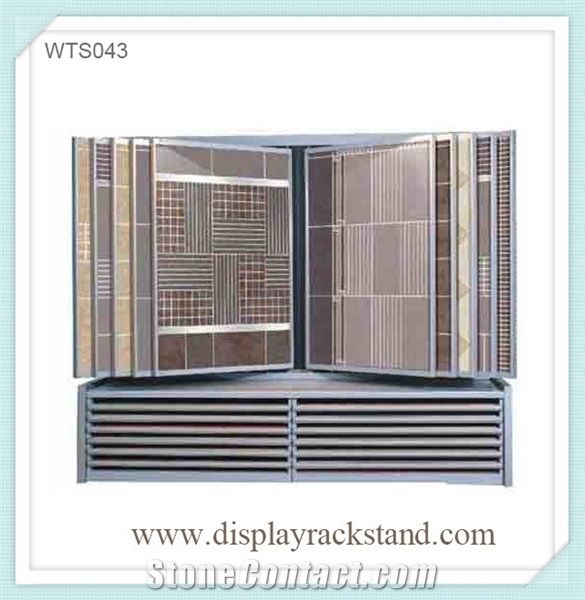 Metal Displays for Marble Ceramic Tile Granite Combination Display Stand for Mosaic Quartz