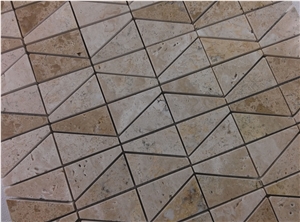 Travertine Marble Kitchen Backsplash Bathroom Wall Mosaic Tile