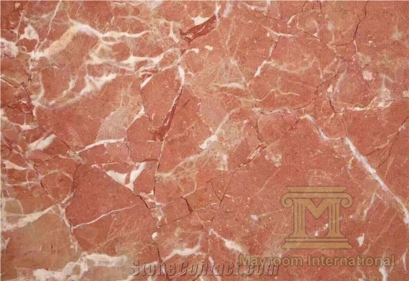 Aegean Red,Anatolian Red, Açık Kırmızı Marble, Turkey, Red, Orange,Polished, Slabs, Floor Covering