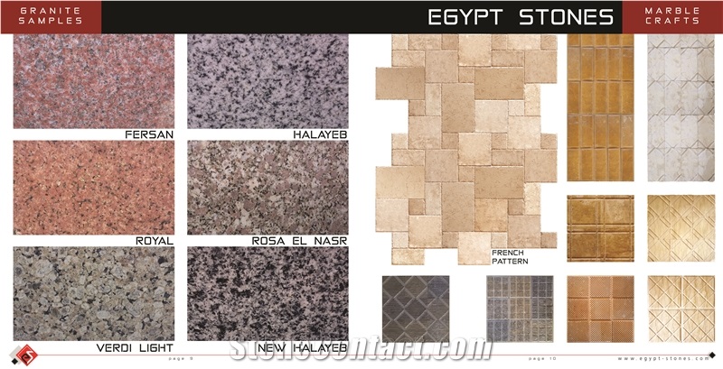 Egyptian Marble Slabs, Tiles