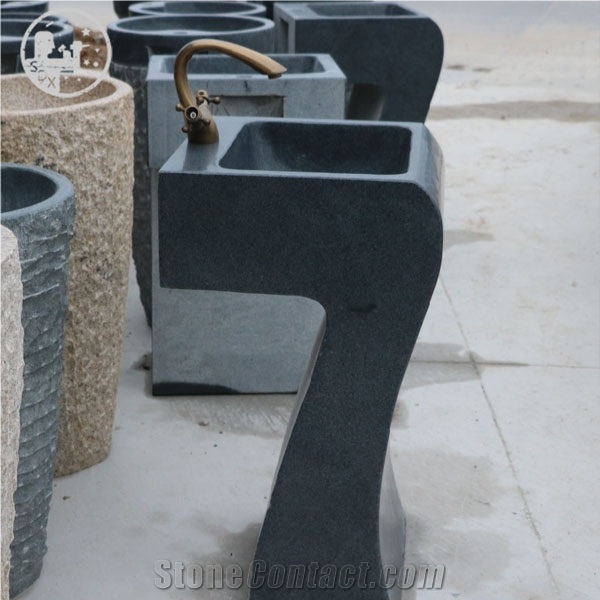 Granite,G682,Square Basins, Number Seven Style, Pedestal Square Basins,Bathroom Basins Wash Bowls,Kitchen Sinks