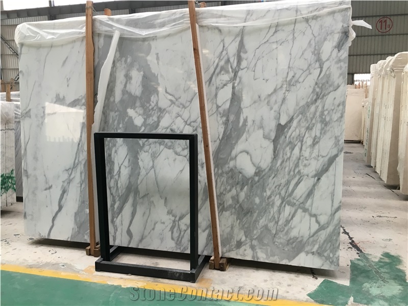 Arabescato Wormal Marble, Statuarietto Venato Marble, Snow Flake White Polished Marble Tiles & Slabs, Floor, Wall, Background Wall