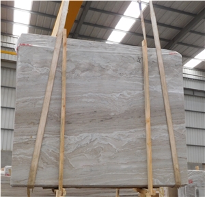 Crystal Wood Grain Grey Marble Slabs, Wall Floor Tile
