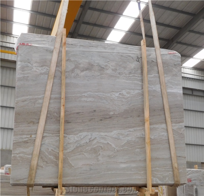 Crystal Wood Milky Way Grey Marble Tiles & Slabs, Crystal Disorderly Wood Grain Marble Slabs & Tiles, Use for Wall Flooring, Wall Covering Tiles