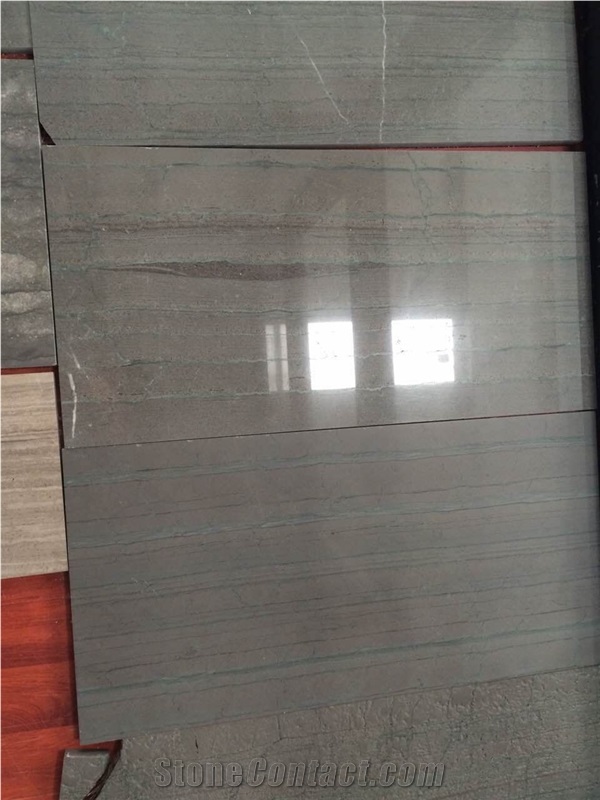 Grey Wooden Marble, New Grey Marble, Elegant Grey Marble, Floor and Wall Covering, Pool, Cladding,Polished Honed Slabs Andtiles