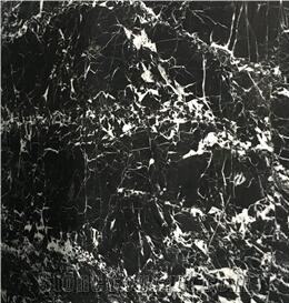 Italian Black, Italia-Nero, Black Marble with White Grain, Slabs, Tiles, Skirting, Wall and Floor Covering, Polished, Honed, Sawn Cut,Cut-To-Size