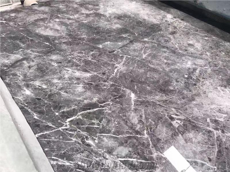 New Grey Marble, Lucifinil Grey Marble, Grey and White Marble, Building Material,For Countertops,Floor,Wall Covering,Polished,Hone,Swan Cut