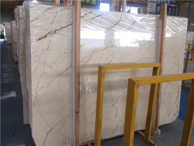 Sofitel Gold Polished Marble Slabs & Tiles, Turkey Golden River Marble, Use for Decor Wall Covering Tile and Floor Covering Tile