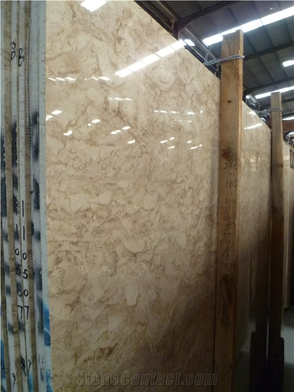World Expo Cream Marble Tiles & Slabs, High Quality Indonesian Polished, Sand Saw Import Marble, Use for Floor, Wall and Pool Covering