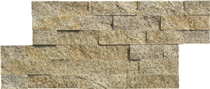 Chinese G682 Granite ,China Rust Granite Split Ledge Stone Panel ,Cultured Stone Veneer, Wall Cladding , Stone Wall Decor , Exposed Wall Stone