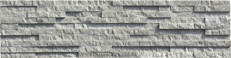 Cinderella Grey,Lady Grey,Shay Grey,Milana Grey,Chinese Pure Grey Marble Split Face Ledge Stone Panel , Stone Veneer , Culture Stone ,Wall Cladding