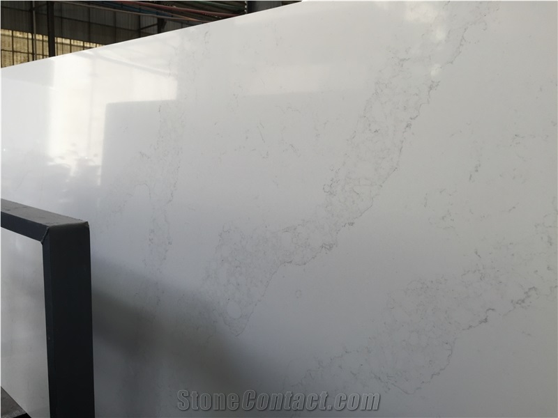 Sparkle White Quartz Countertop