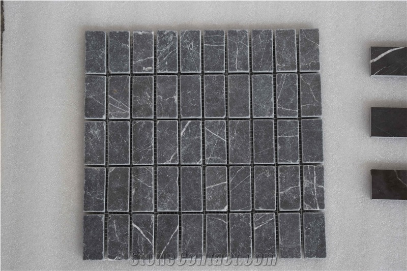 Pietra Grey Mosaic, Pietra Grey Marble Mosaic
