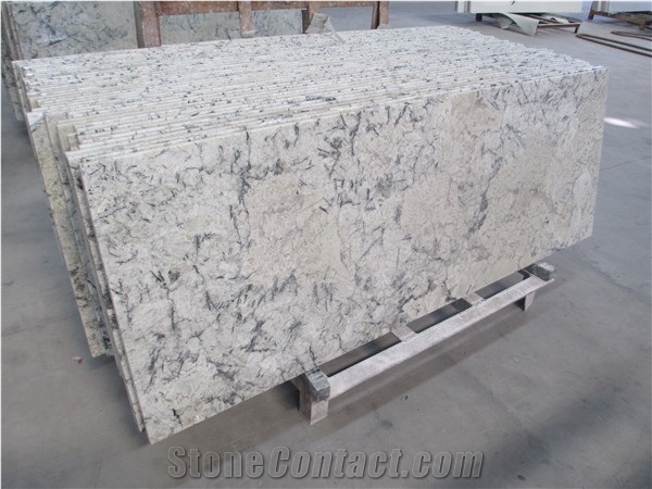 Blue Ice Granite Bench Top Bath Top, Vanity Top for Hotel Interior Stone Decor-Gofar Stone