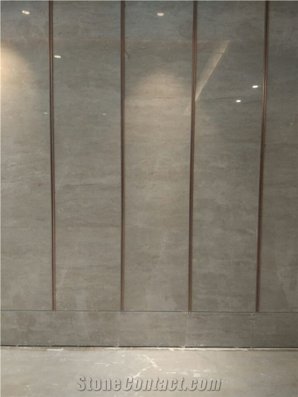 Caesar Grey Marble Polished Slab Ocean Ash Markuni Beige Marble Tile Cut to Size for Interior Wall Cladding,Hotel Floor Covering Skirting for Pattern