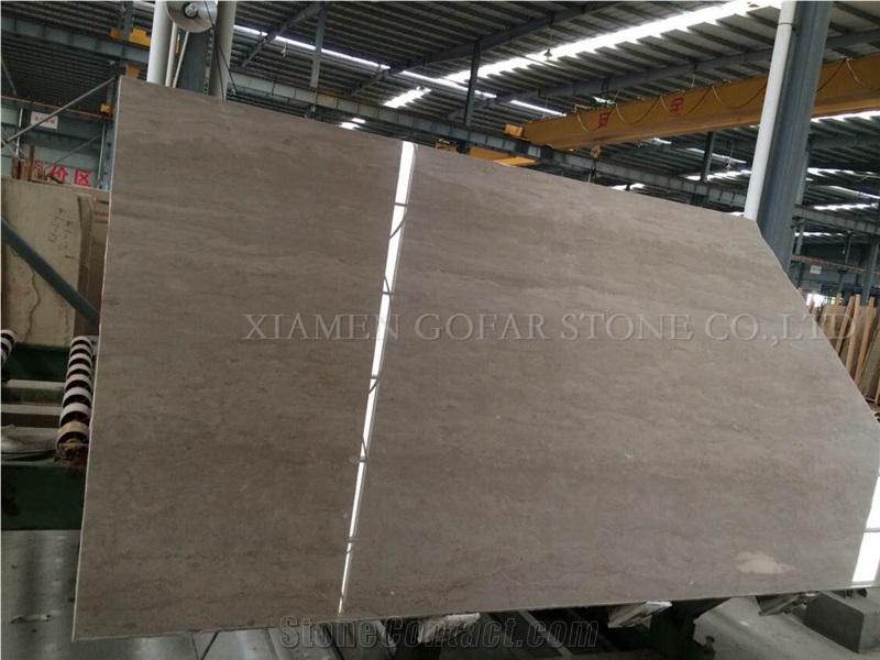 Caesar Grey Marble Polished Slab Ocean Ash Markuni Beige Marble Tile Cut to Size for Villa Interior Wall Cladding,Floor Covering Pattern High Gloss for Hotel Project Gofar Stone