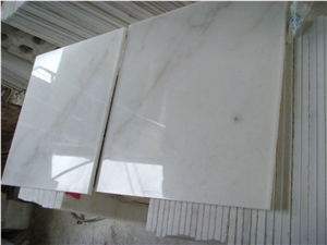 China Eastern White Marble Polished Slabs Tiles,China Carrara Marble Wall Panel Pattern Tile,Floor Covering Skirting-Gofar