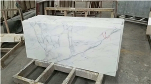 China Landscaping White Bianco Carrara Marble Tiles Walling Panel Cladding,Interior Buidling Pattern Floor Covering Ocean Galaxy-Gofar