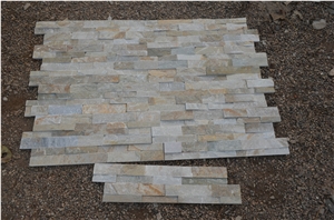 Discount Price China Rust Slate Culture Stone Wall Panel Cladding Stacked Stone,Wall Feature Ledge Stone Veneer Spilt Face- Gofar