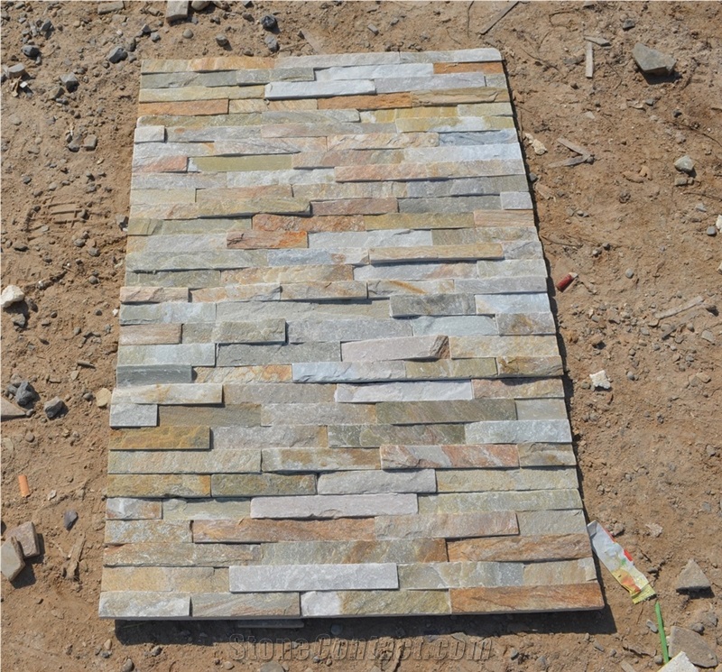 Discount Price China Rust Slate Culture Stone Wall Panel Cladding Stacked Stone,Wall Feature Ledge Stone Veneer Spilt Face
