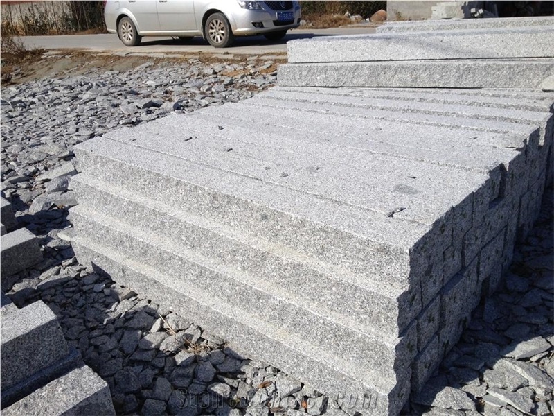 Factory Price G603 Road Garden Palisade, Sesame Grey Granite Driveway Floor Pillars Paving Stone Exterior Stone-Gofar