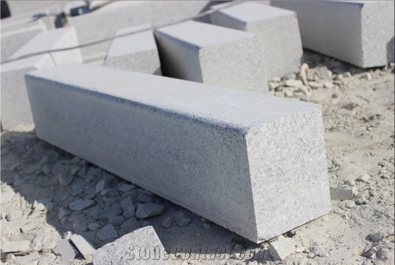 Factory Price G603 Road Garden Palisade, Sesame Grey Granite Driveway Floor Pillars Paving Stone Exterior Stone-Gofar